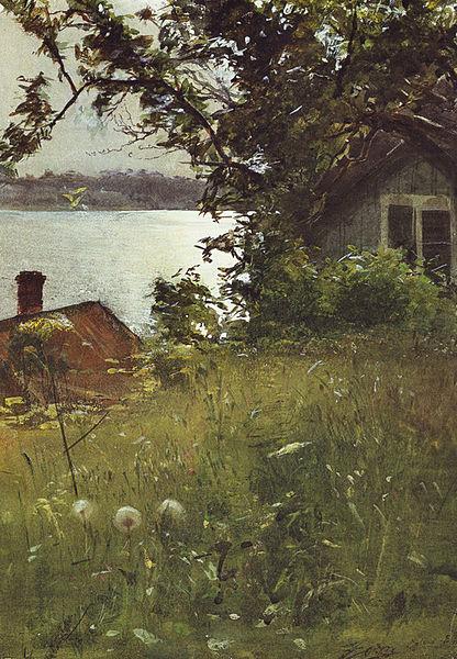 Evening in June, Anders Zorn